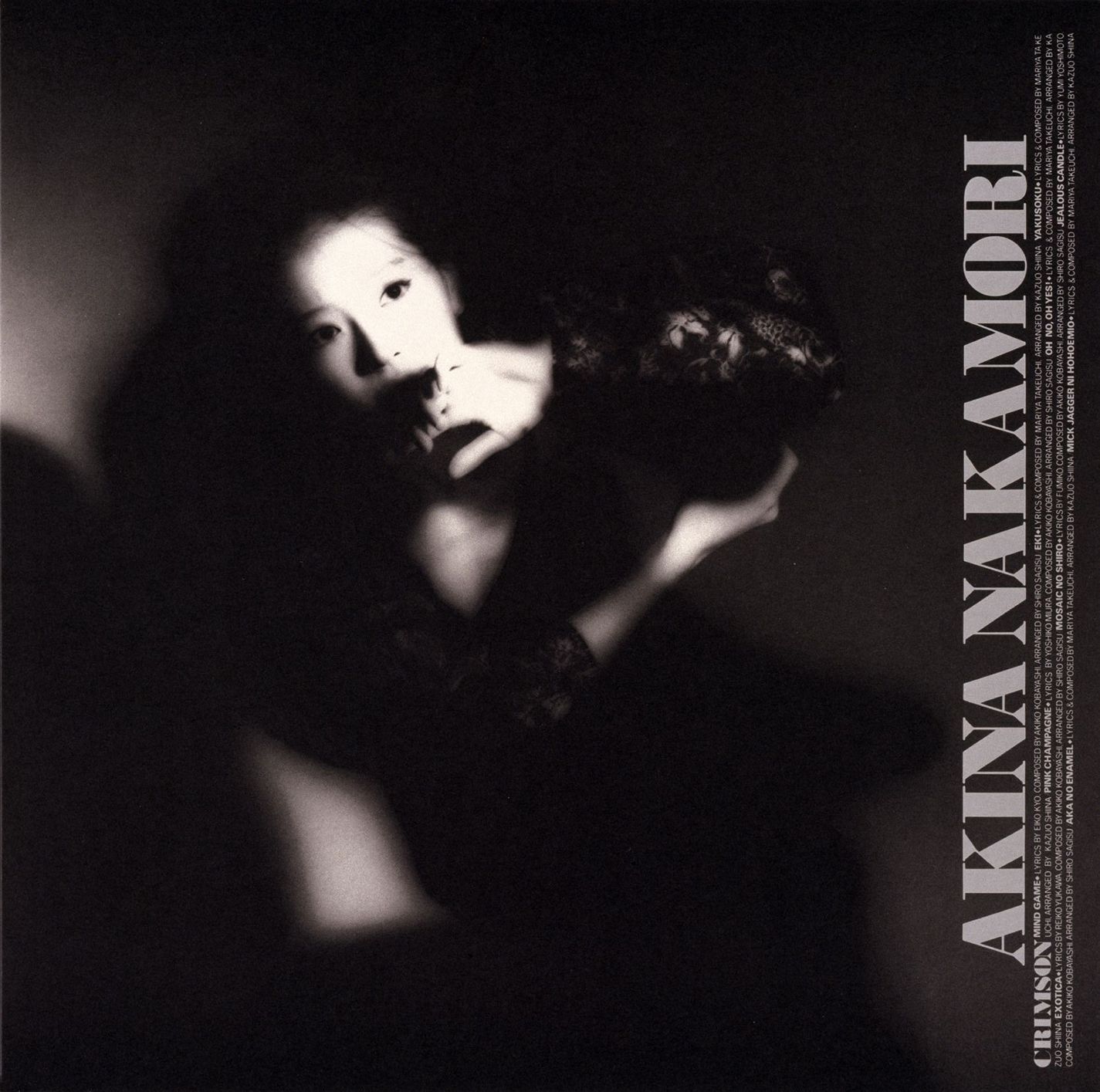中森明菜「CRIMSON」ジャケット