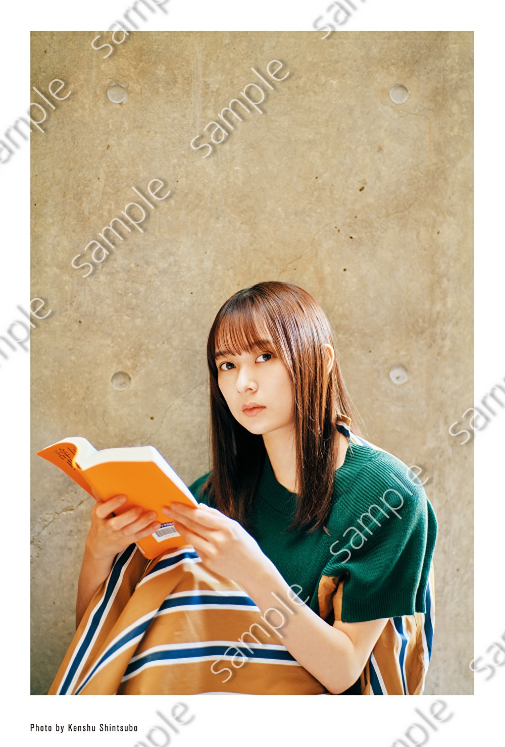 鈴木絢音（乃木坂46）「言葉の海をさまよう」HMV&BOOKS SHIBUYA購入特典のポストカード。