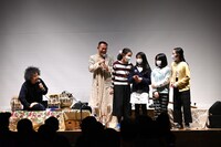 郡山市立芳山小学校6年生を迎えたトークコーナーの様子。