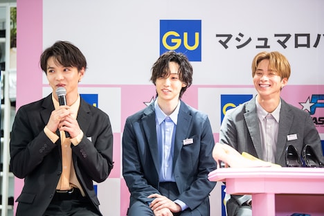 左から佐藤大樹、堀夏喜、澤本夏輝。