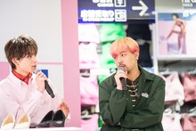 左から木村慧人、世界。