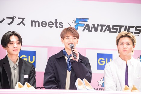 左から八木勇征、中島颯太、瀬口黎弥。