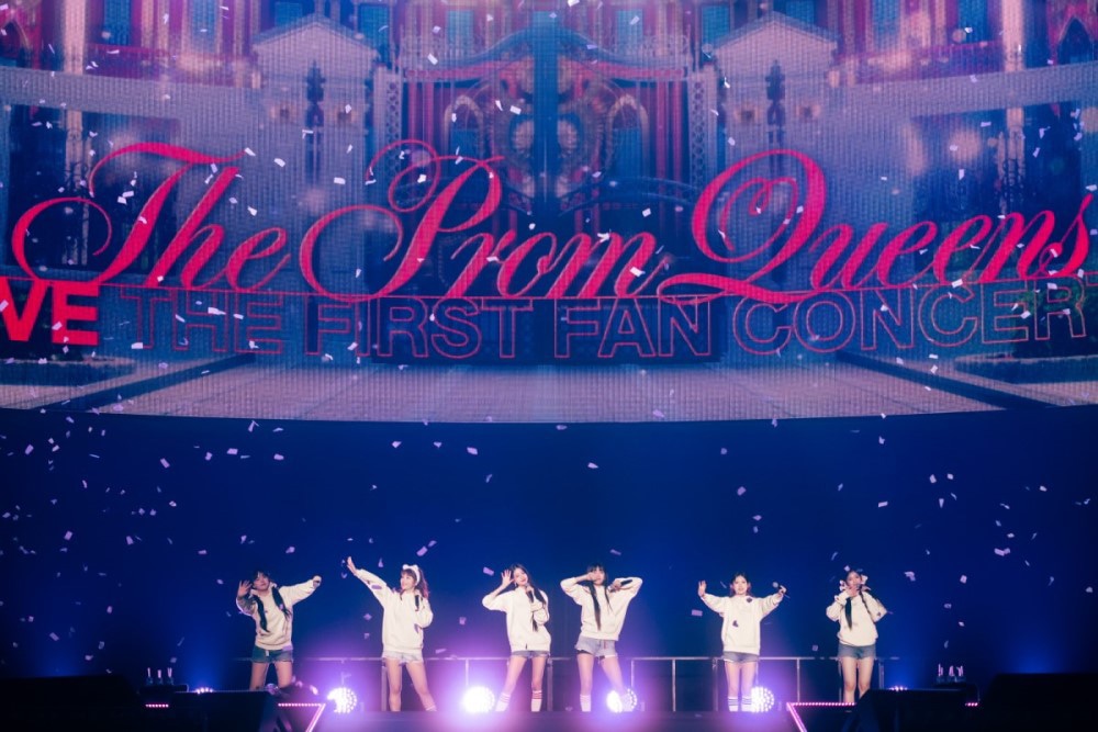 「IVE THE FIRST FAN CONCERT “The Prom Queens” IN JAPAN」の様子。（撮影：田中聖太郎）(c)STARSHIP ENTERTAINMENT / AMUSE