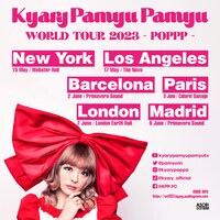 「Kyary Pamyu Pamyu WORLD TOUR -POPPP-」ビジュアル