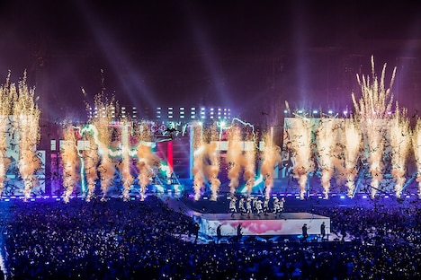 「Stray Kids 2nd World Tour "MANIAC" ENCORE in JAPAN」の様子。（撮影：石井亜希 / 田中聖太郎写真事務所）