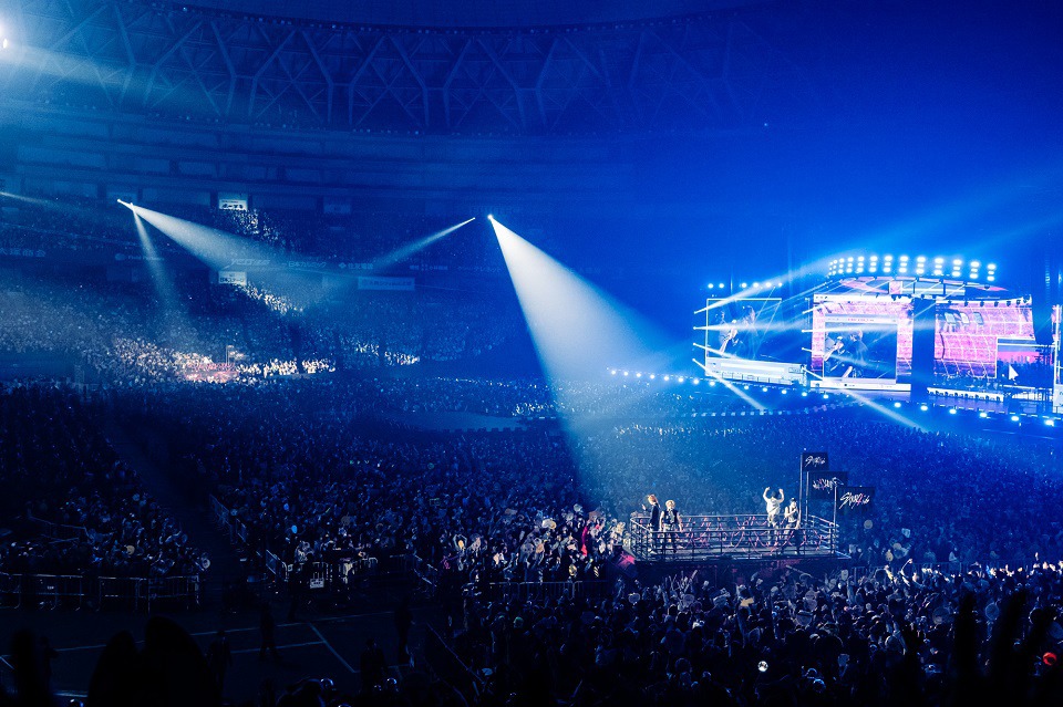 「Stray Kids 2nd World Tour "MANIAC" ENCORE in JAPAN」の様子。（撮影：田中聖太郎）