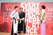 くっきー！（野性爆弾）に煽られる佐藤景瑚と與那城奨。