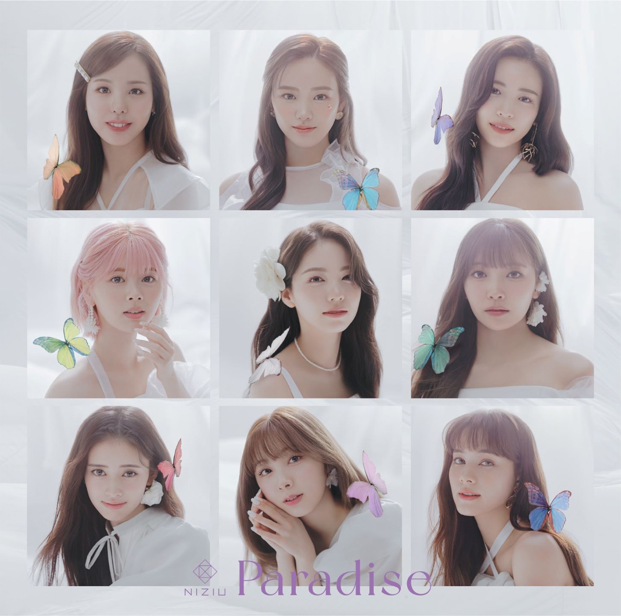 NiziU「Paradise」初回限定盤Bジャケット