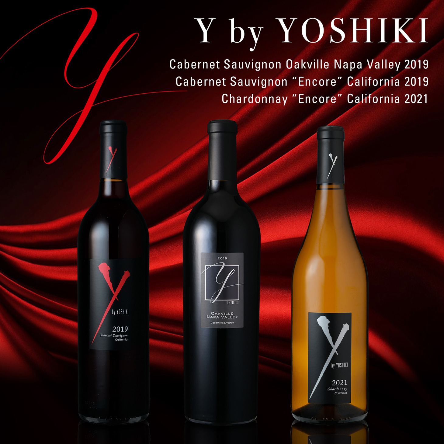 「『Y by YOSHIKI』新ヴィンテージ」告知ビジュアル