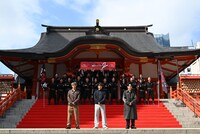 映画「東京リベンジャーズ2 血のハロウィン編 -運命- / -決戦-」決起集会イベントの様子。