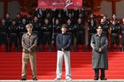 北村匠海、山田裕貴、吉沢亮が神社で“決起集会”「東リべ2」は「描く義務があると思っていた」