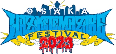 「OSAKA HAZIKETEMAZARE FESTIVAL 2023」ロゴ