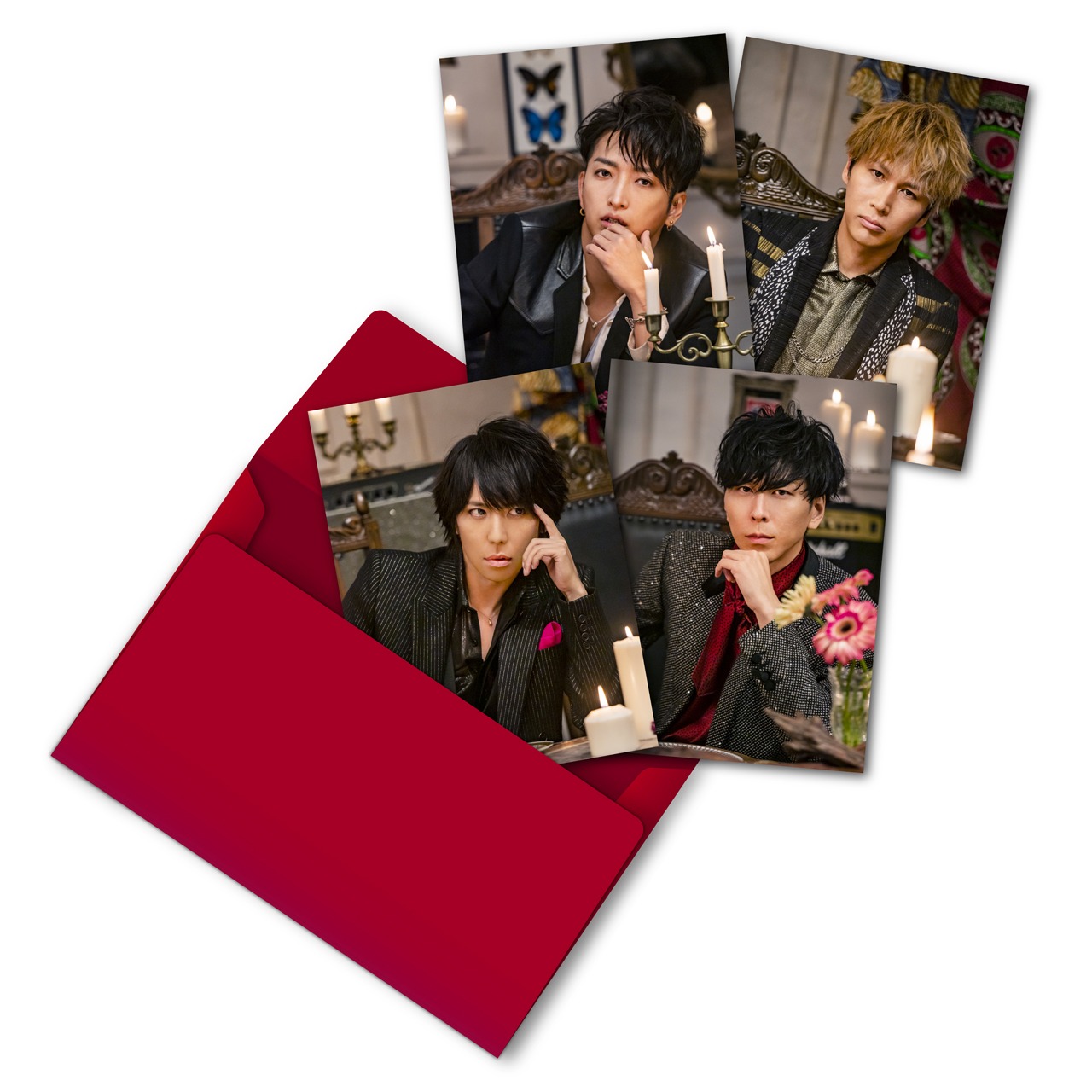シド「SID 20th Anniversary BOX」に封入されるメンバーソロ生写真。