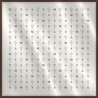 シド「SID 20th Anniversary BOX」に封入される20thアニバーサリースカーフ。