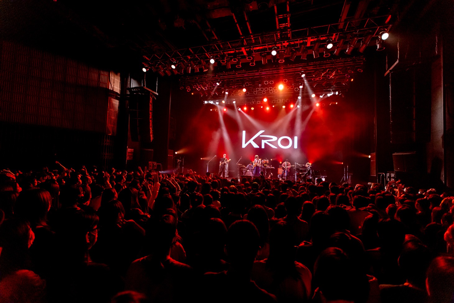 Kroiのライブの様子。（Photo by Viola Kam［V'z Twinkle］）