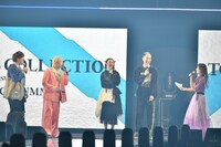 MCとトークする中町兄妹。