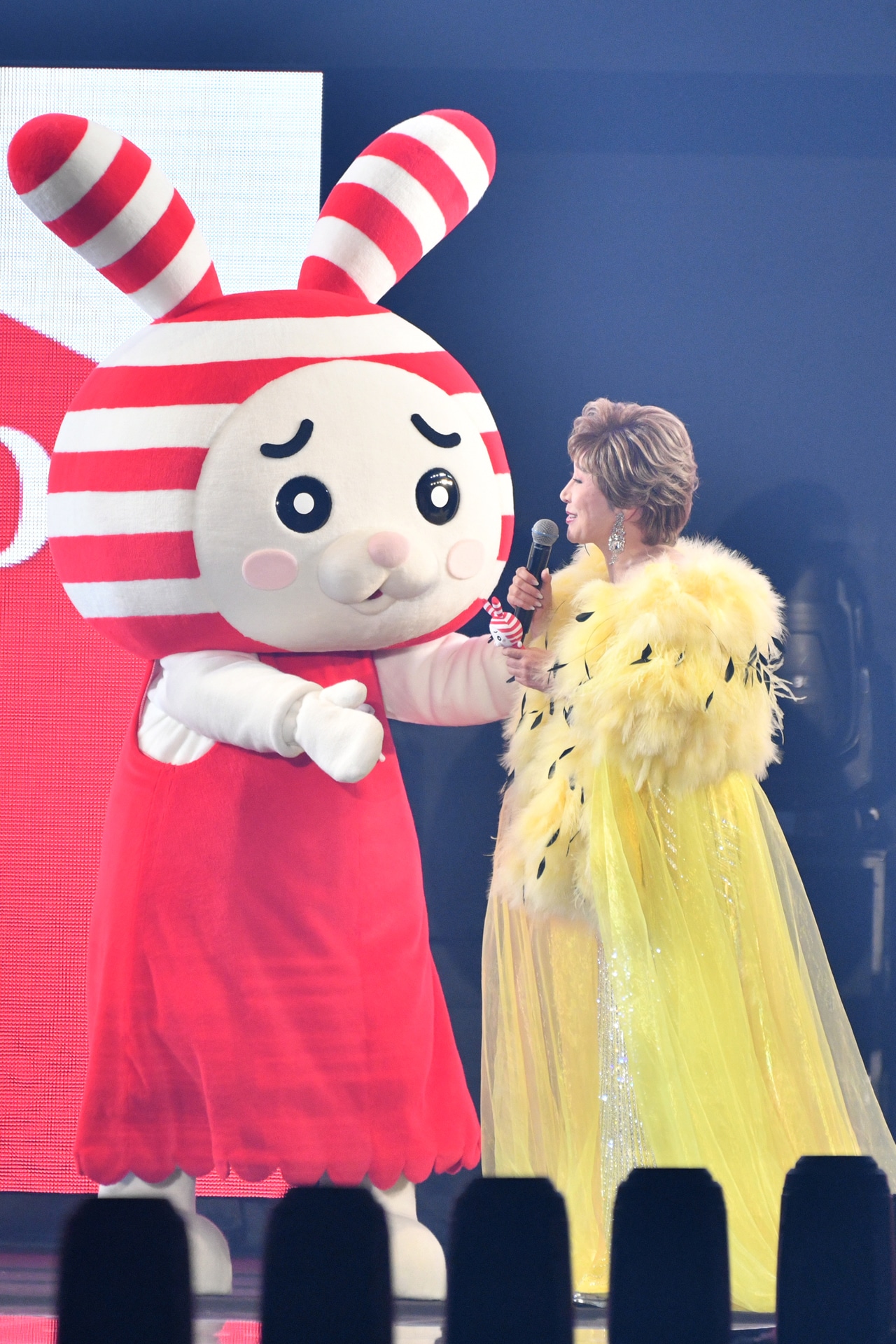 小林幸子のステージの様子。