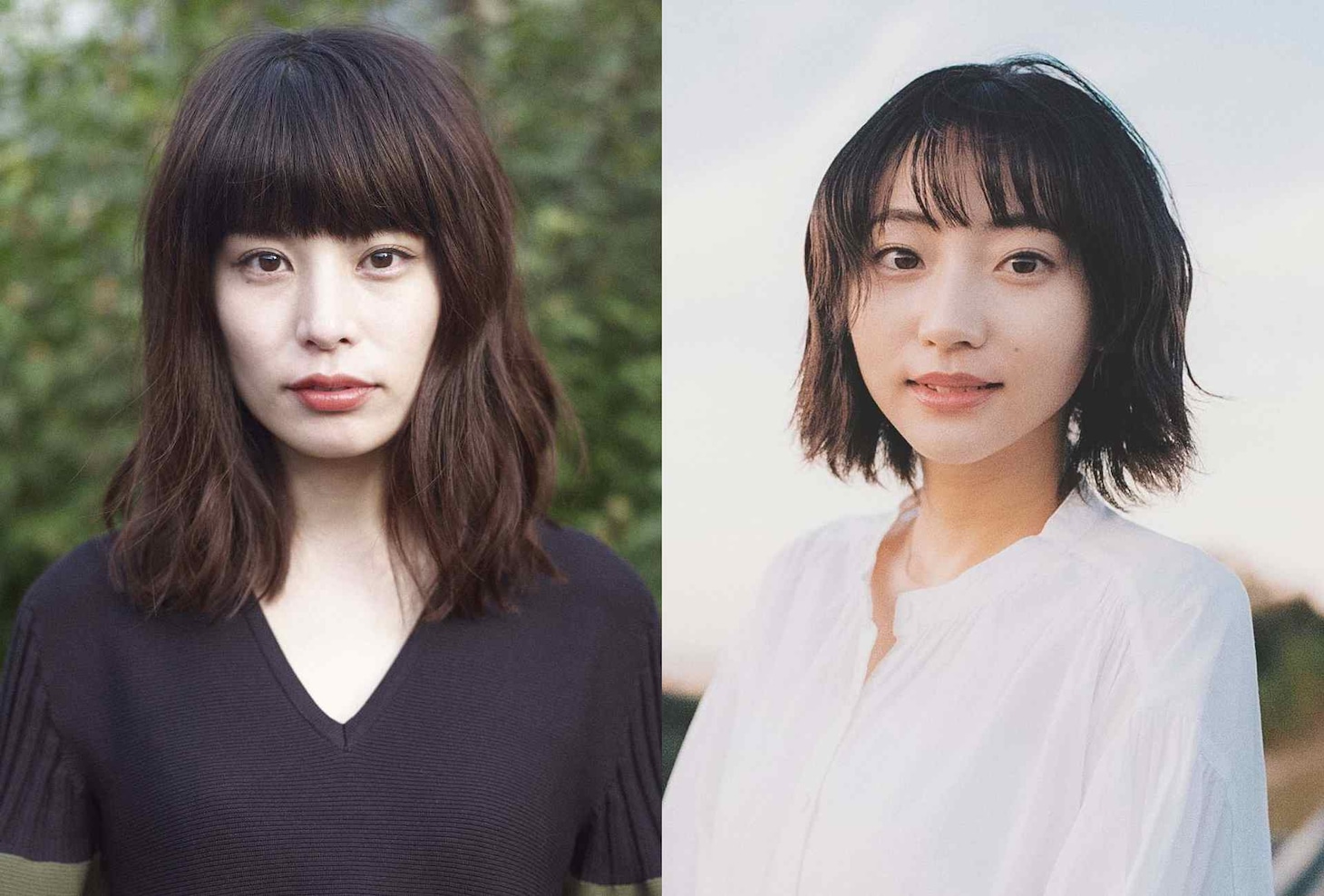 左からさとうほなみ、武田玲奈。