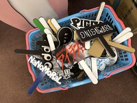 「ホ。フェス'23」出演者の手持ちボード。