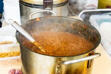 桜寝あした（きのホ。）考案の桜寝カレー。