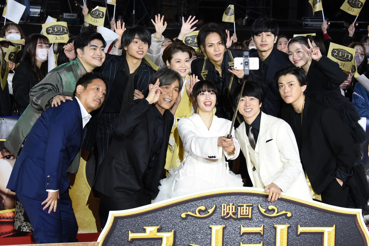 櫻井翔「映画 ネメシス」イベントで上田竜也に見惚れる