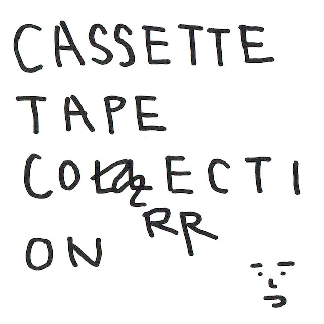 川辺素「CASSETTE TAPE CORRECTION」ジャケット