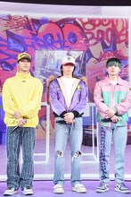 左からSHUNTO、SOTA、MANATO。