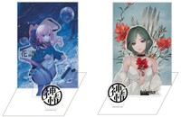 展示会で販売されるアクリルジオラマ。