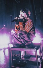 aviel kaei（Vo / CVLTE）（Photo by ERINA UEMURA）