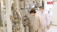 「UCC90周年特別ムービー」ダイジェストより。