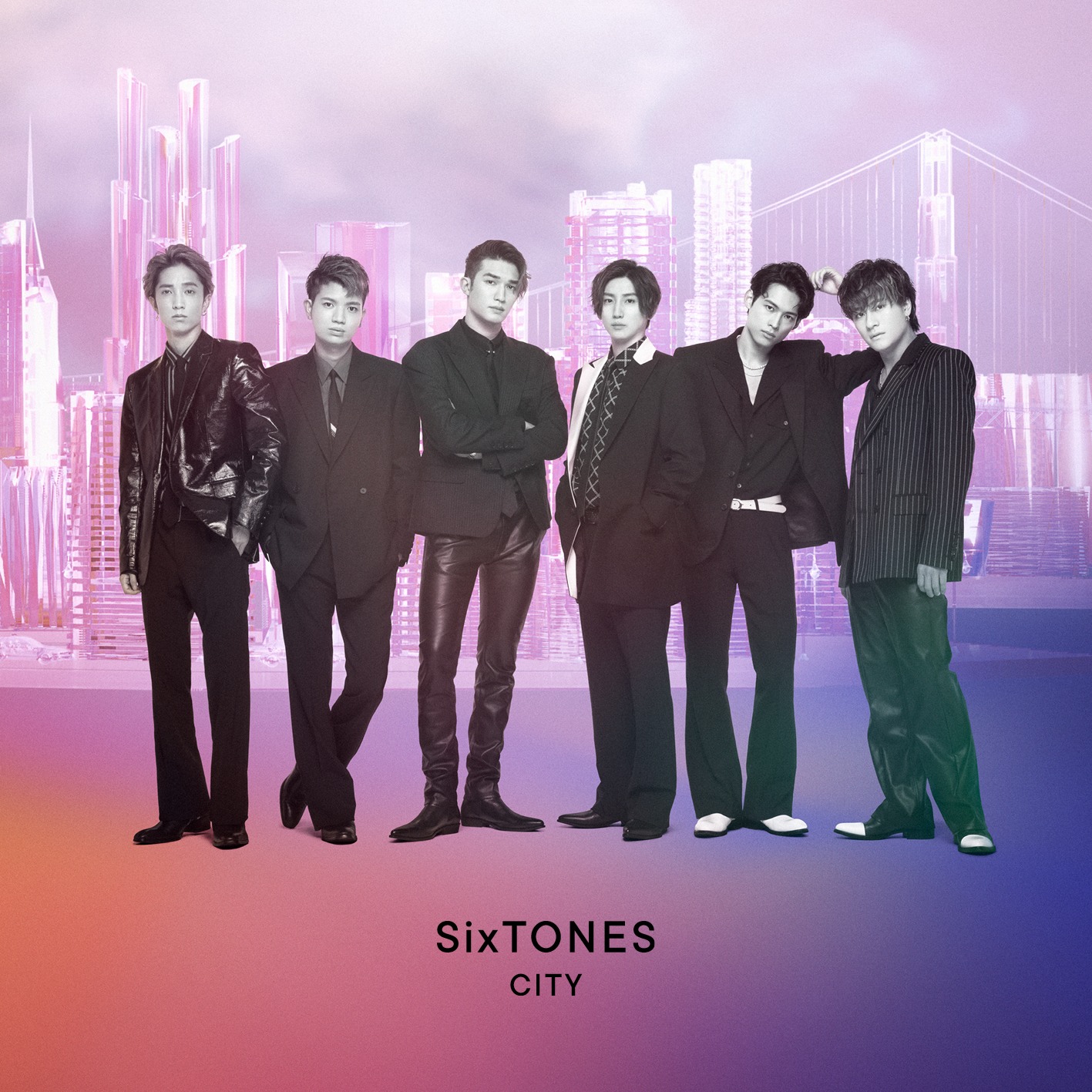 SixTONES「CITY」通常盤ジャケット