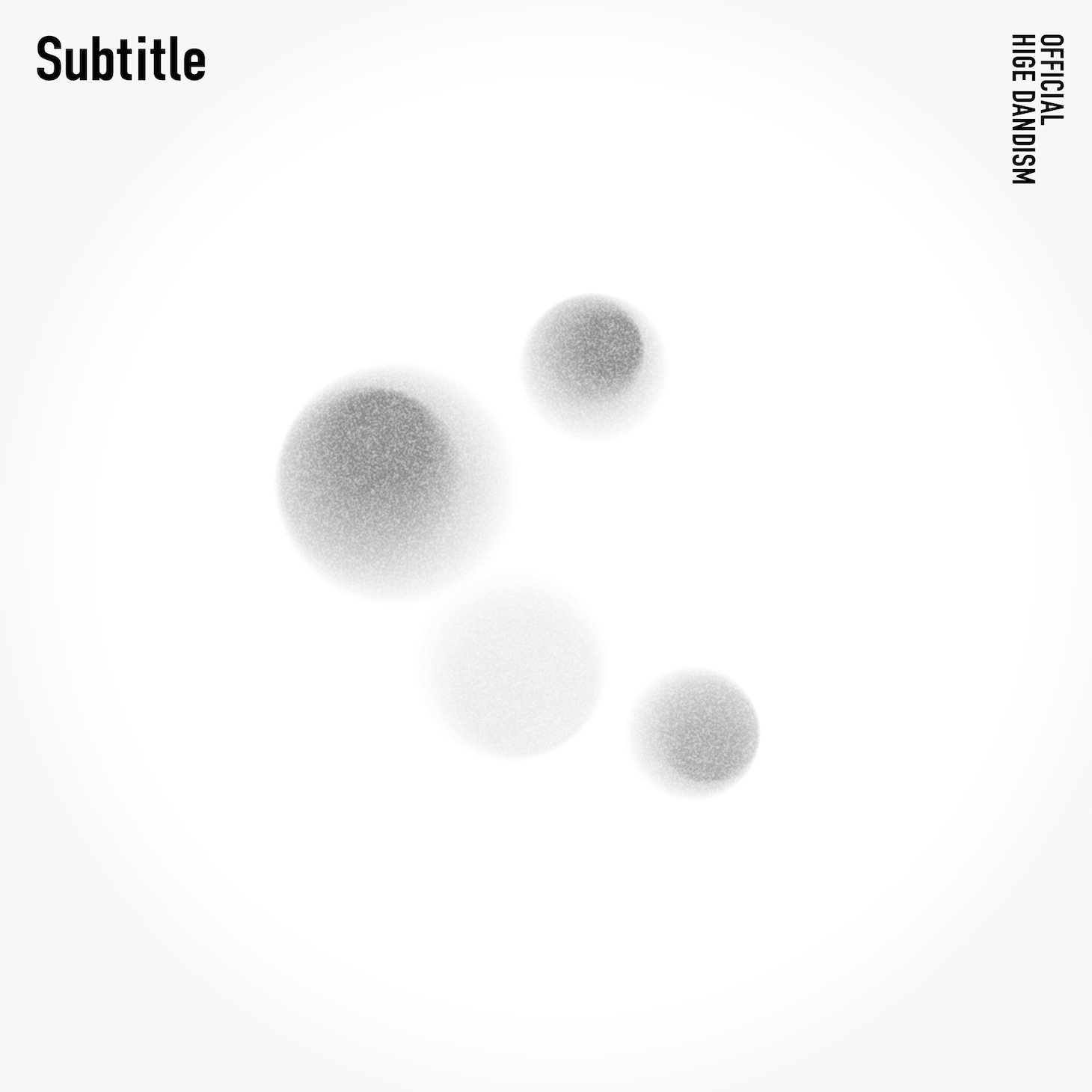 Official髭男dism「Subtitle」ジャケット