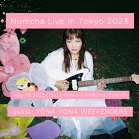 「Numcha Live in Tokyo 2023」告知ビジュアル