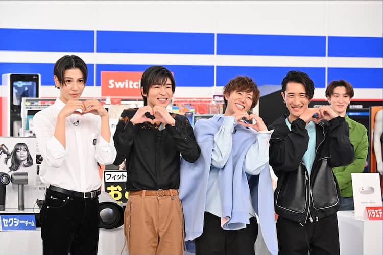 Snow Man「THE夜会」にそろって出演、セクシー＆バラエティチームで 