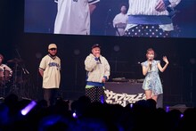 サイプレス上野とロベルト吉野と高城れに。