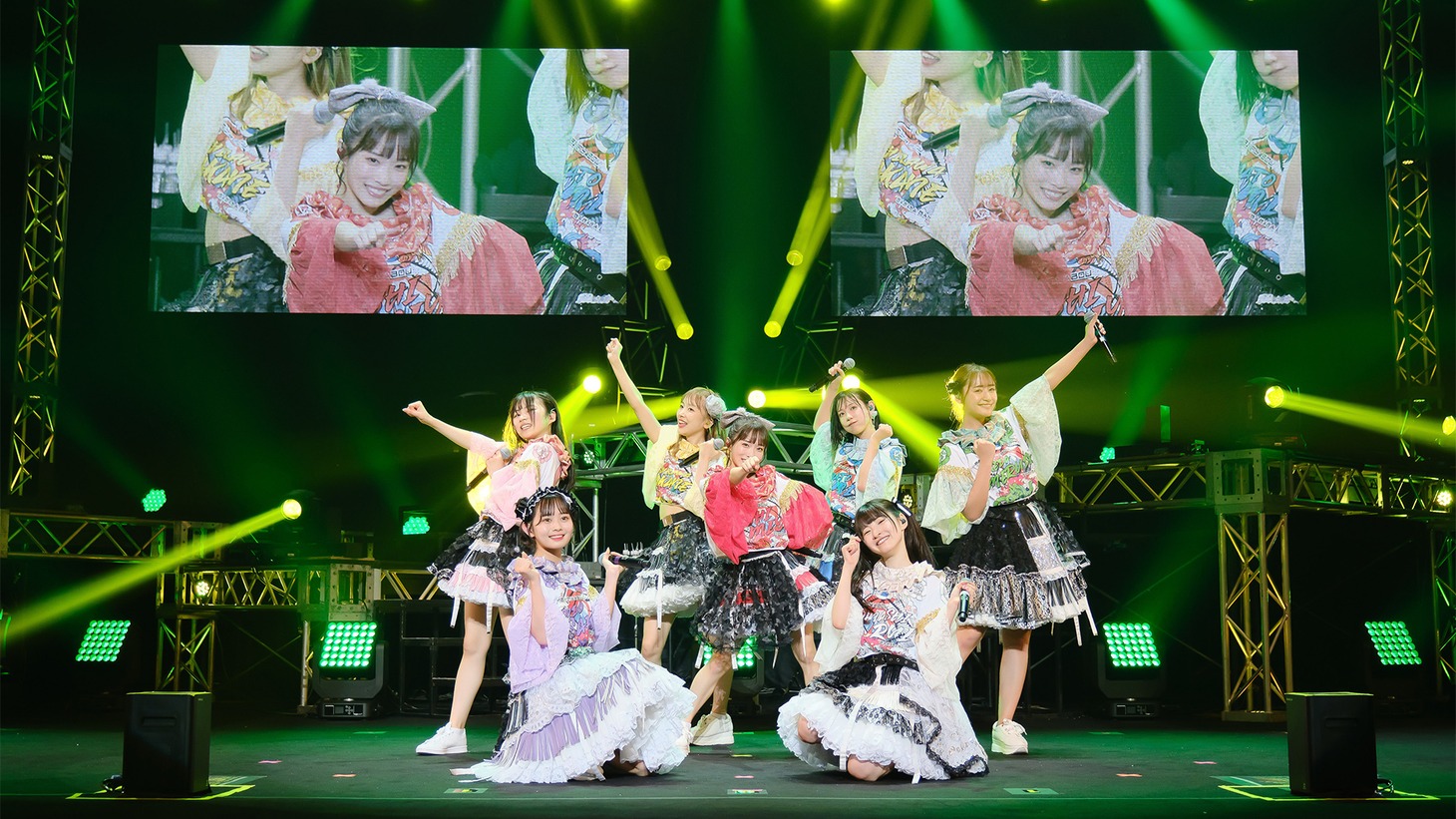 「#ババババンビ ONE MAN LIVE『#バンビの野望』」の様子。