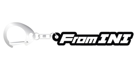 「From INI」ラバーキーホルダー