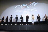 「バトルキング！！-We'll rise again-」舞台挨拶の様子。