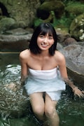 熊澤風花(Task have Fun)の1st写真集「またあした。 」ローソンエンタテインメント購入特典ポストカードB。