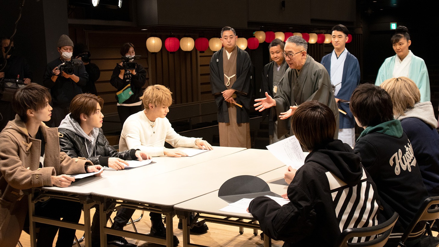 BSフジ「美 少年亭」より。(c)BSFUJI