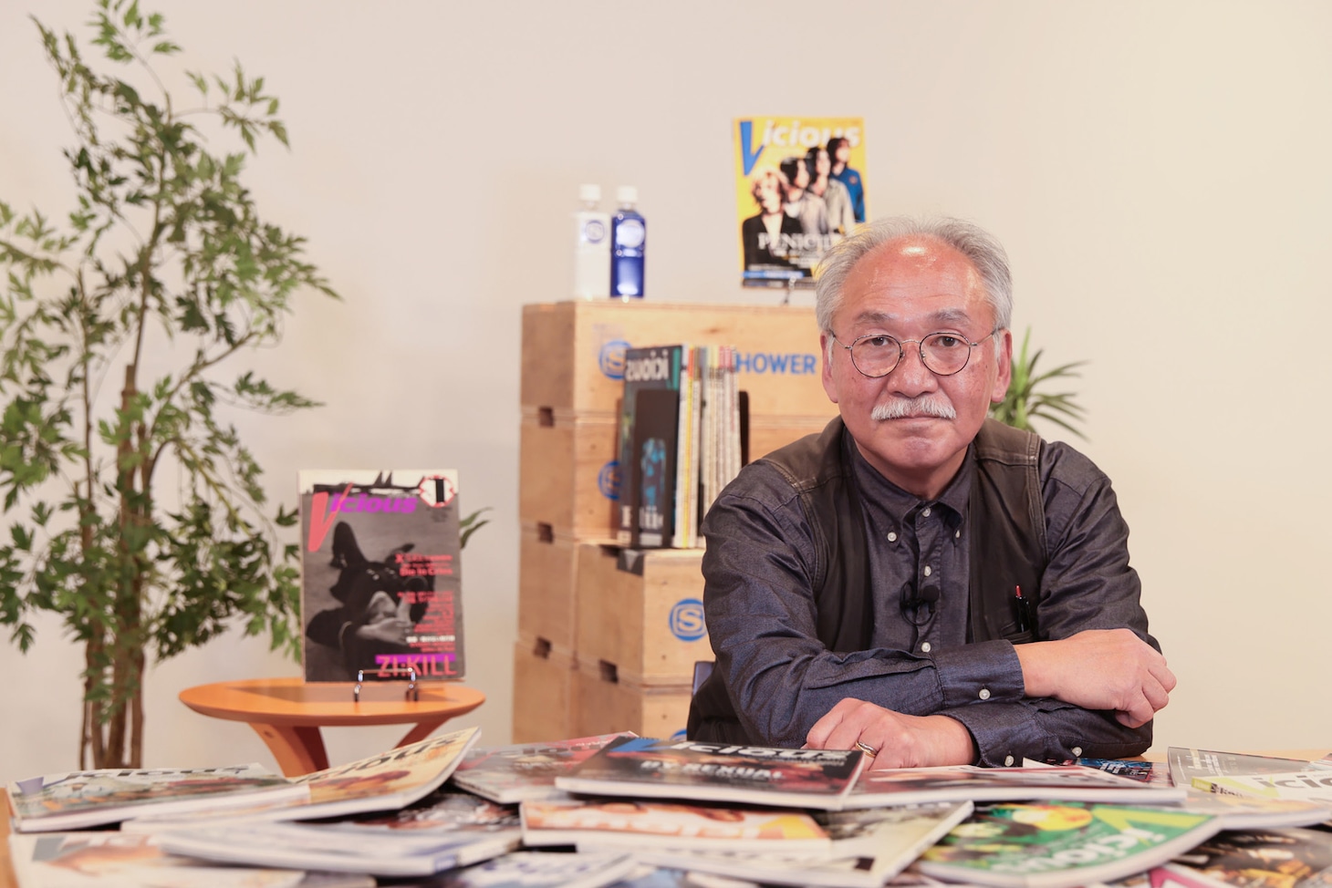 「Vicious」元編集長の井口吾郎氏。（撮影：柴田恵理）