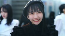 STU48「息をする心」の“ダンスQRビデオ”より。