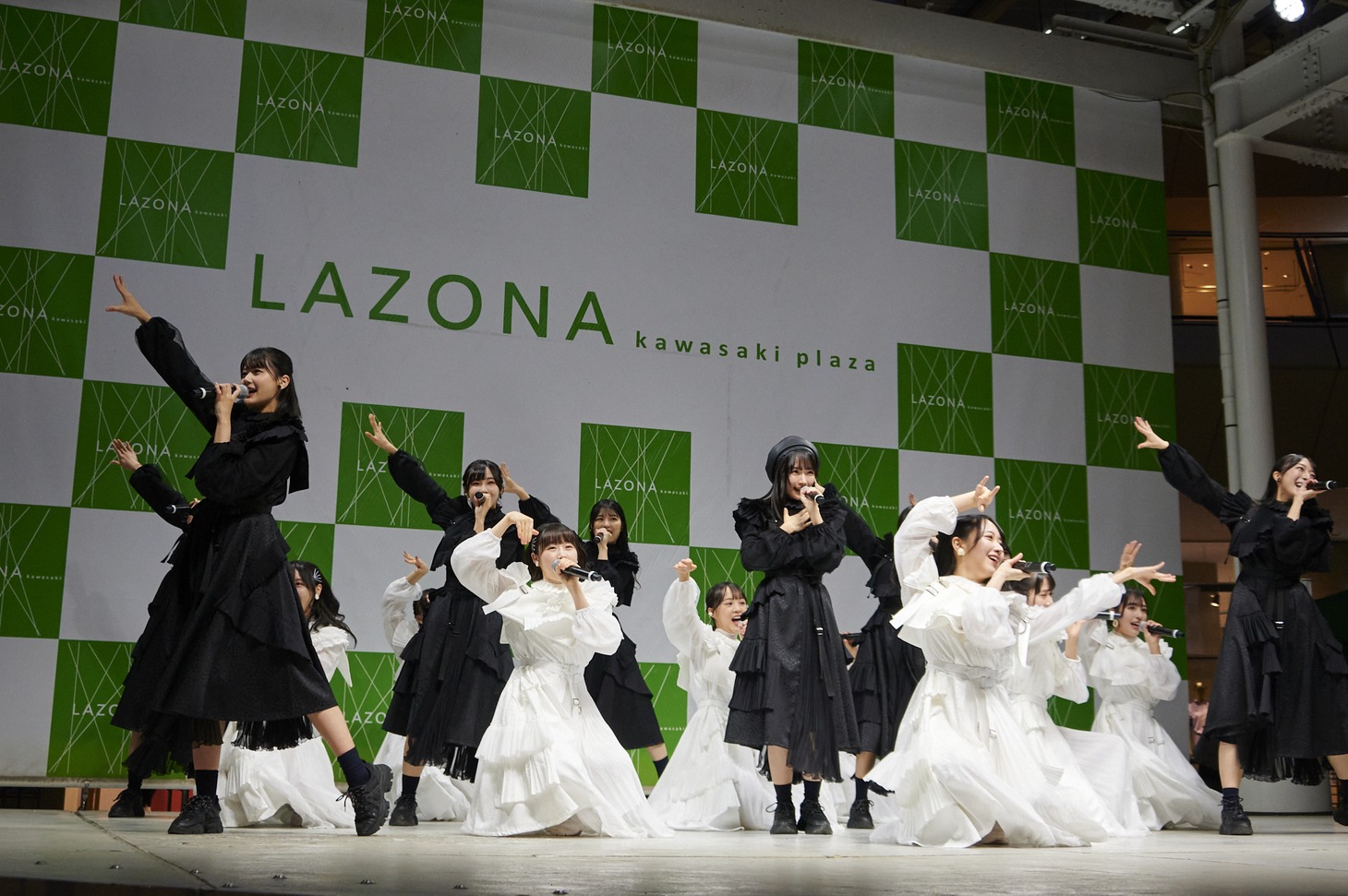 STU48「息をする心」発売記念イベントの様子。（撮影：はぎひさこ）
