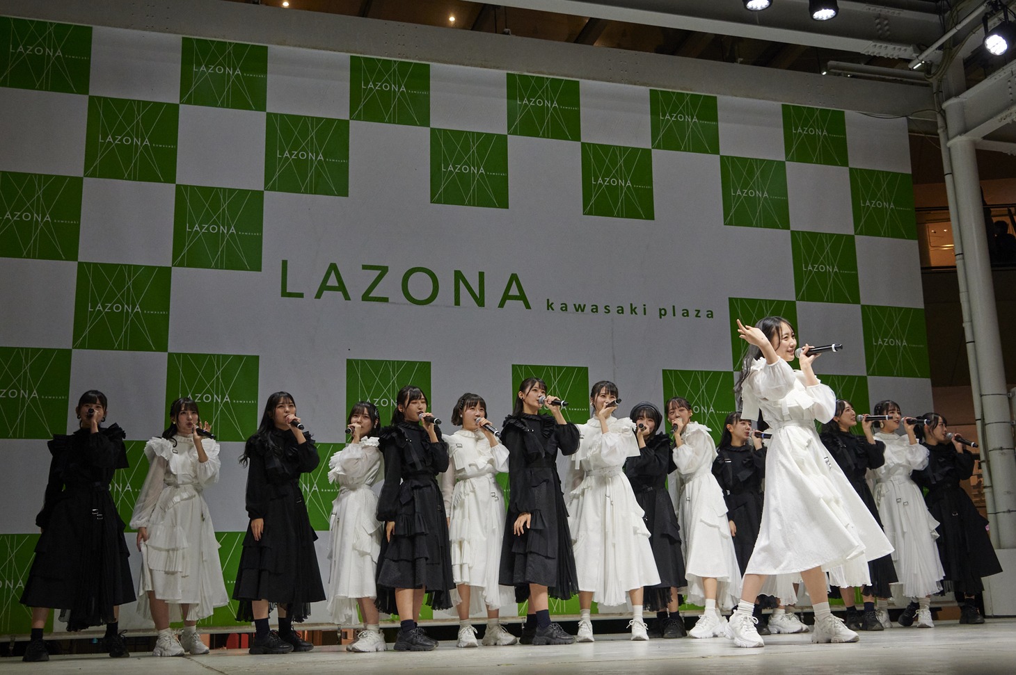 STU48「息をする心」発売記念イベントの様子。（撮影：はぎひさこ）