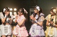 #よーよーよーの楠偉音、由良ゆら、貝賀琴莉、朝丘さくら（左から）。