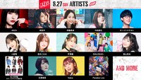 「Animelo Summer Live 2023 -AXEL-」8月27日公演出演者 (c)Animelo Summer Live 2023