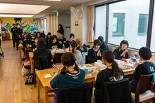 「WACK合同オーディション2023」2日目 朝食の様子。