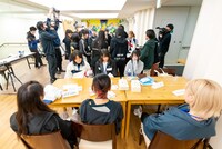 「WACK合同オーディション2023」2日目 チーム決めの様子。