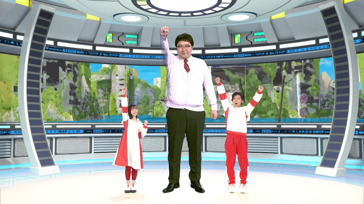 「NHK 高校講座 情報I」より。(c)NHK