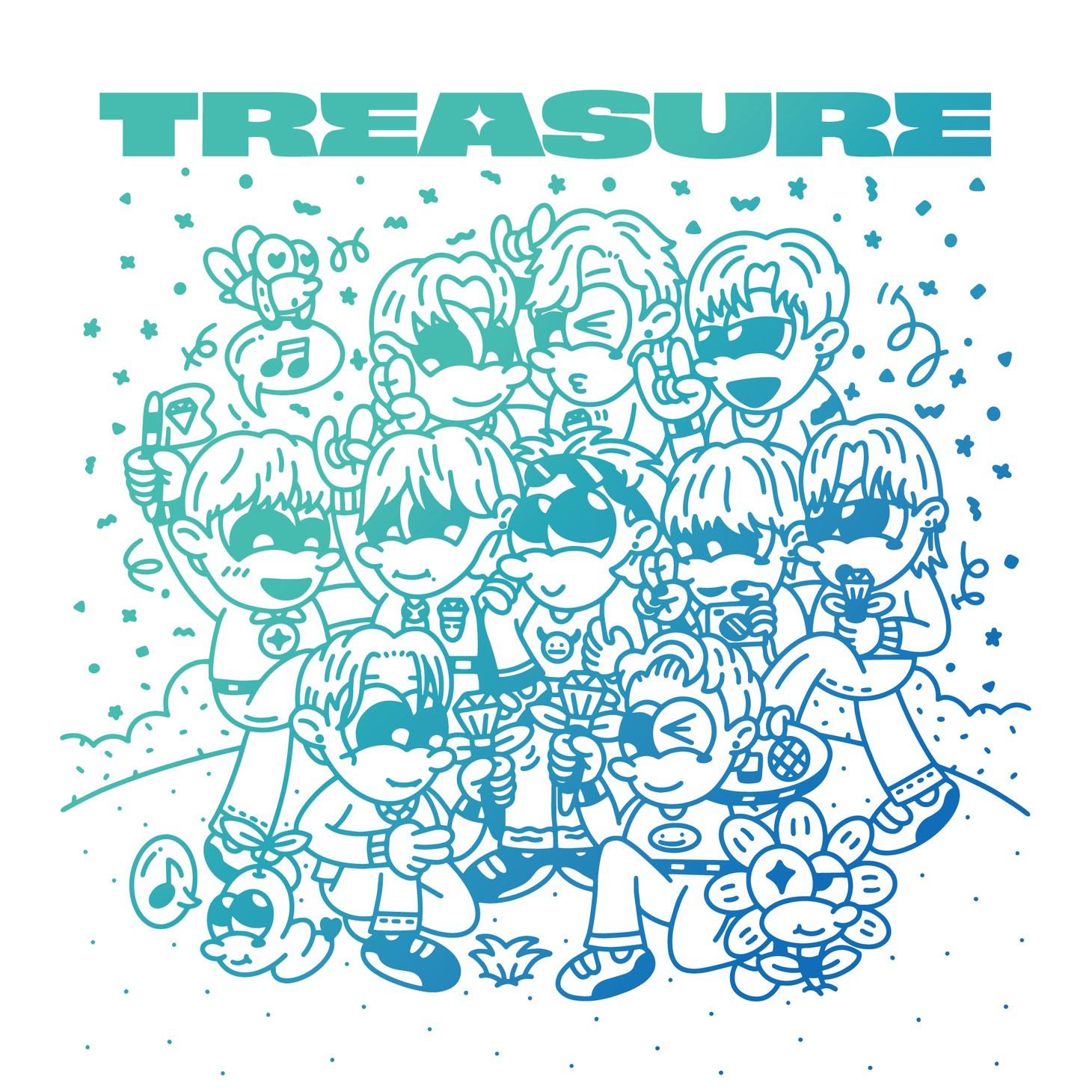 TREASURE「THE SECOND STEP : CHAPTER TWO [Japan 2nd Anniversary Special Vinyl]」ジャケット